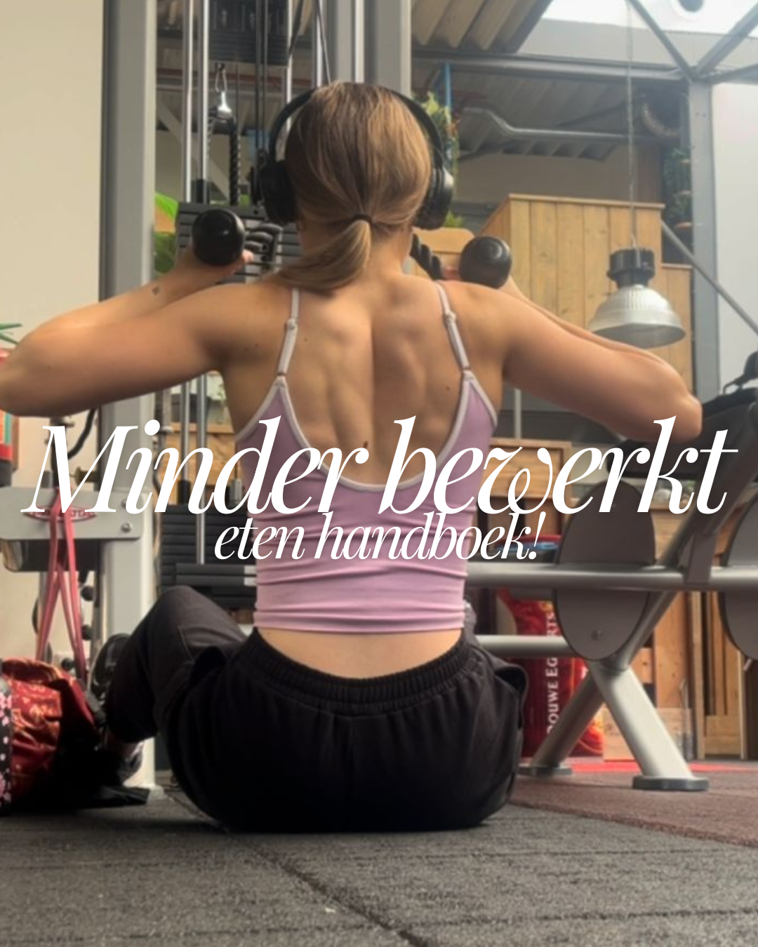 Minder bewerkt eten handboek!